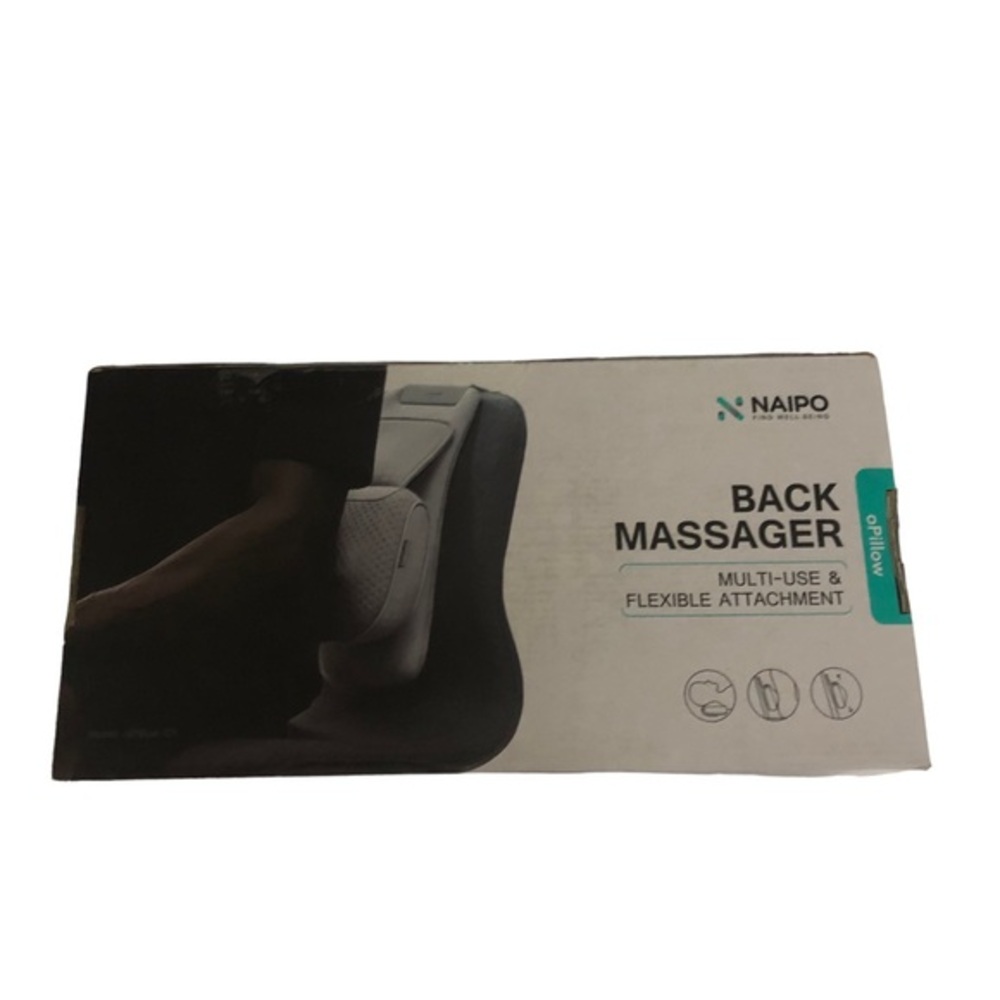 Naipo oPillow Back Massager- Multi Use & Flexible Attachment. New